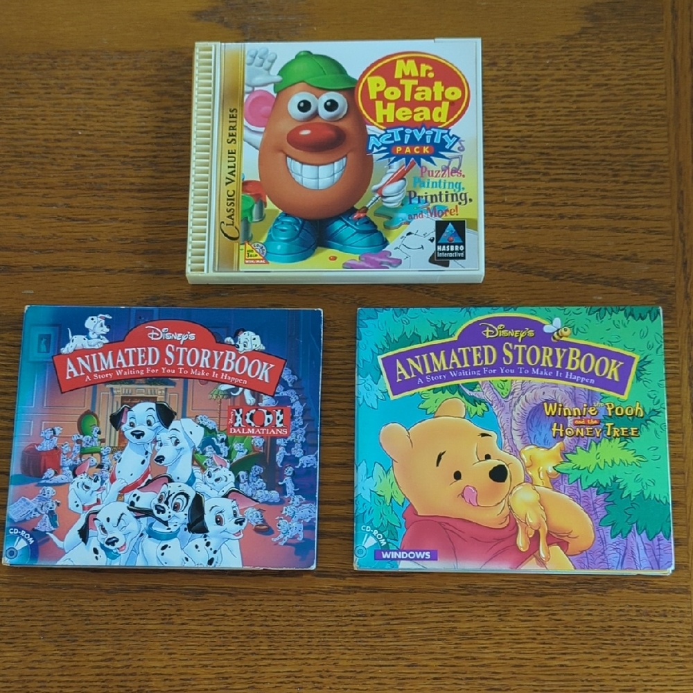 Vintage Disney/Hasbro Activity Packs